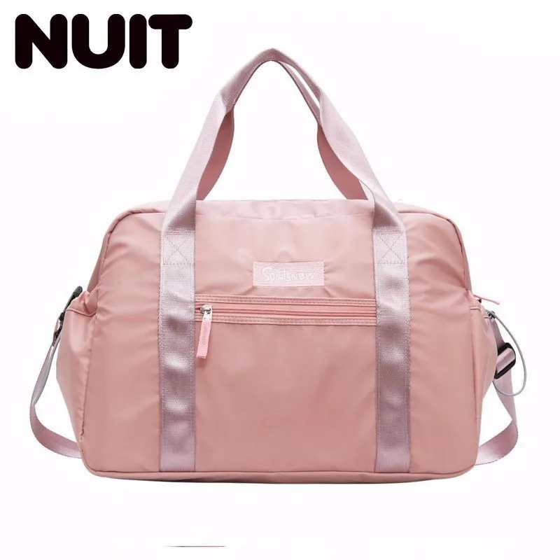 

Women Nylon Travelling Bags Duffle Carry-on Bag Luggage Organizer Portable Tote Packing Cubes Travel Bag Ladies Suitcase