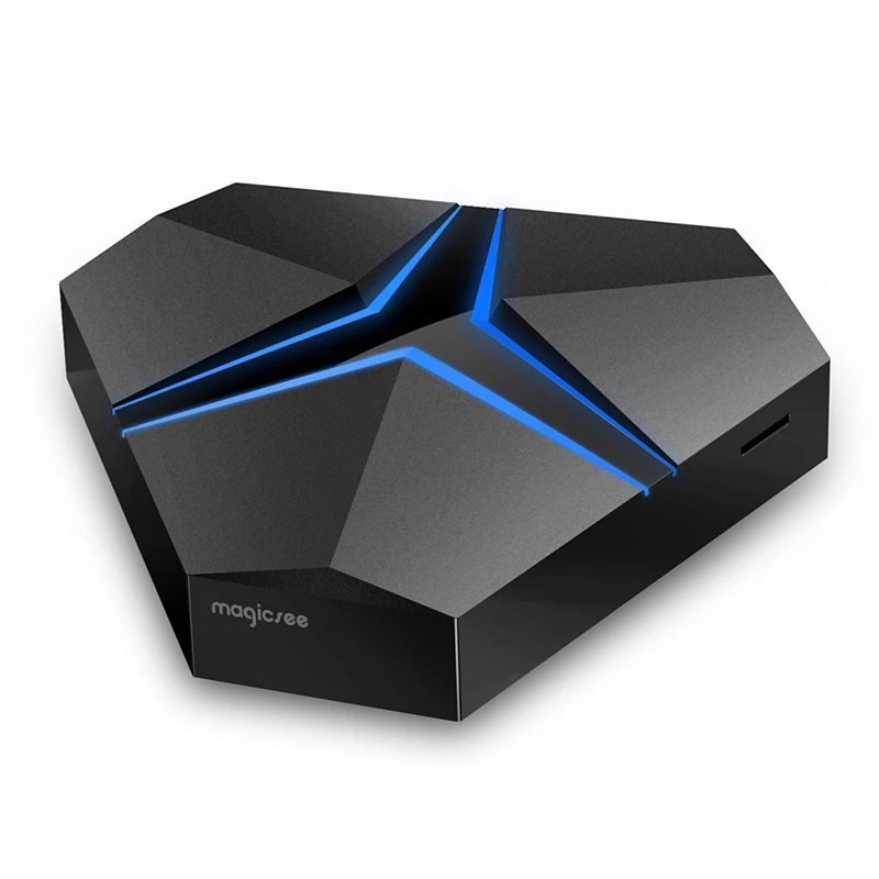 Magicsee Iron Plus Android 7.1 Wifi Tv Box Amlogic S912 Octa Core 3G+32G Smart Tv Box With Hd 4K Media Player Set Top Box(Us P
