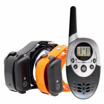 

Dog Training collar with Remote waterproof Rechargeable Electronic Shock Training Anti Bark E-Collar Beep Vibration