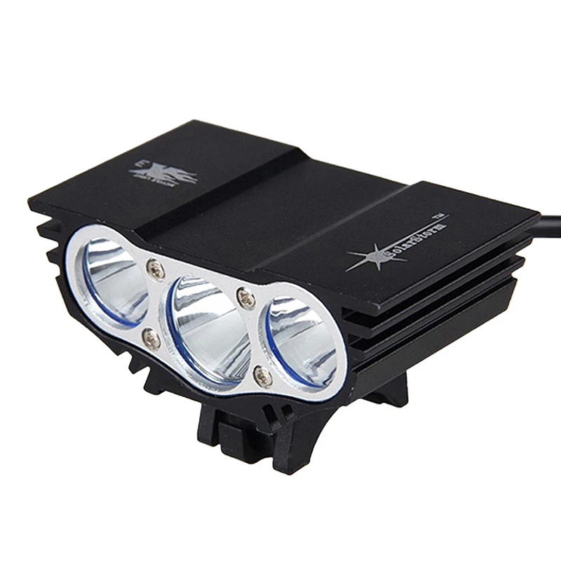 

BMDT-SolarStorm bicycle light headlights T6 headlight bicycle equipment 4 block bicycle headlights
