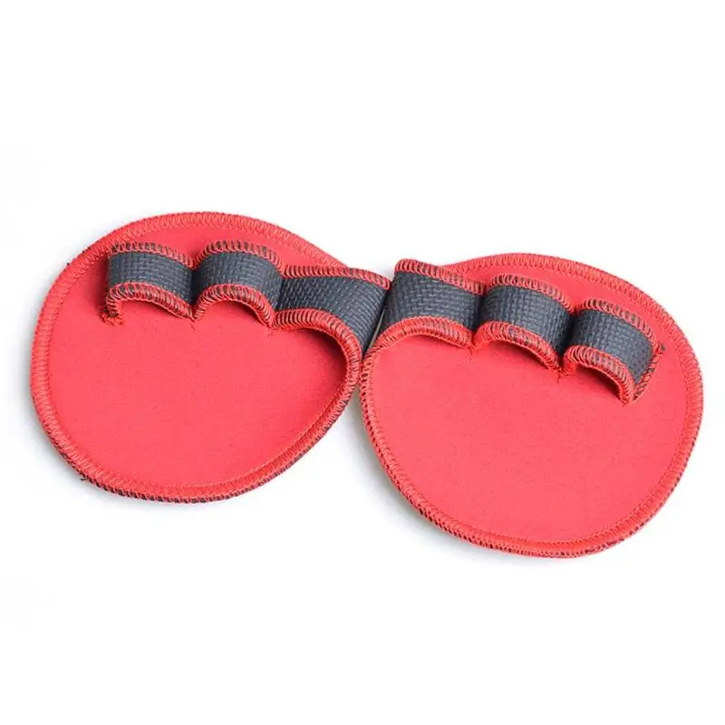 1 Pair Unisex Weight Lifting Training Gloves Women Men Fitness Sports Body Building Gymnastics Grips Gym Hand Palm Protector