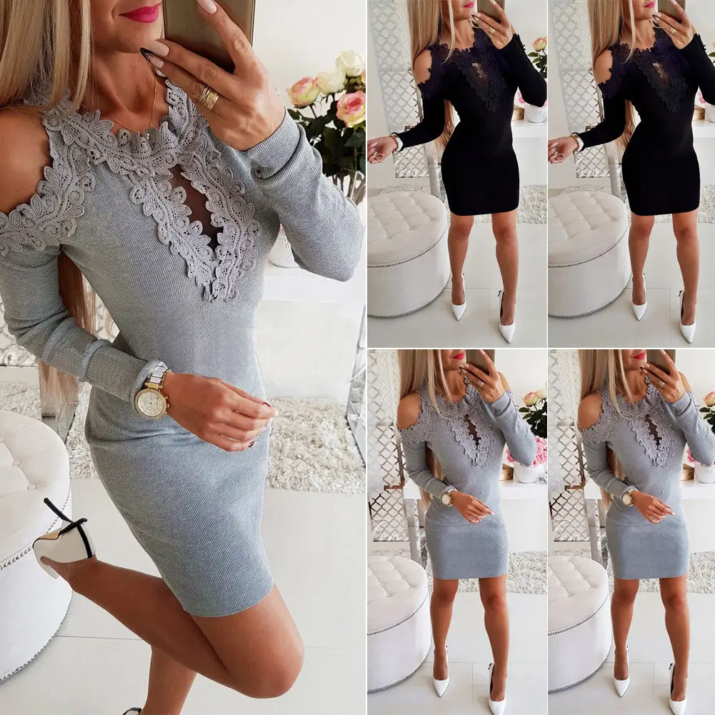 

Women Short Dress Summer Sexy Lace Floral Spaghetti Strap O Neck Mini Dress Boho Style Party Beach Dresses Vestidos de fiesta
