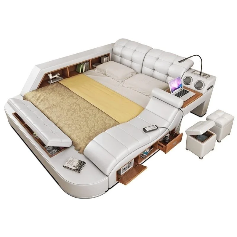 bedroom Furniture Tempat Tidur Tingkat Letto A Castello Modern Recamaras Leather De Dormitorio Mueble Moderna Cama Bed