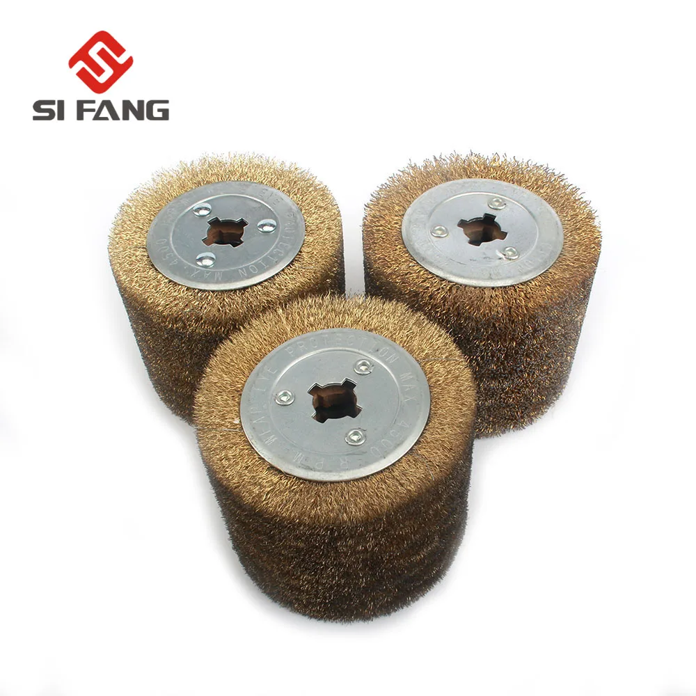 Стальная проволока материал для дизайна ногтей полировальный круг стальная проволочная щетка колеса 0,15 мм/0,3 мм/0,5 мм для обработки