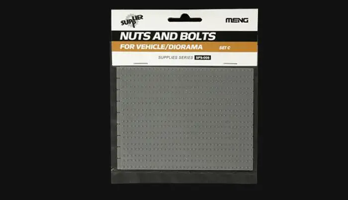

Meng Model SET SPS-008 C NUTS AND BOLTS FOR VEHICLE/DIORAMA