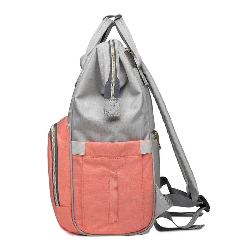 LEQUEEN модная сумка для мам, полосатая сумка для подгузников для беременных, Большая вместительная детская сумка, рюкзак для путешествий, дизайнерская сумка для ухода за ребенком