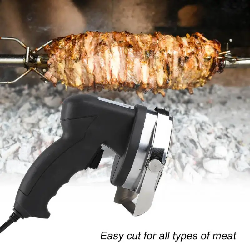 

Electric Kebab Knife Meat Slicing Tool Commercial Kebab Wheel Blade Disc Cutter doner kebab slicer