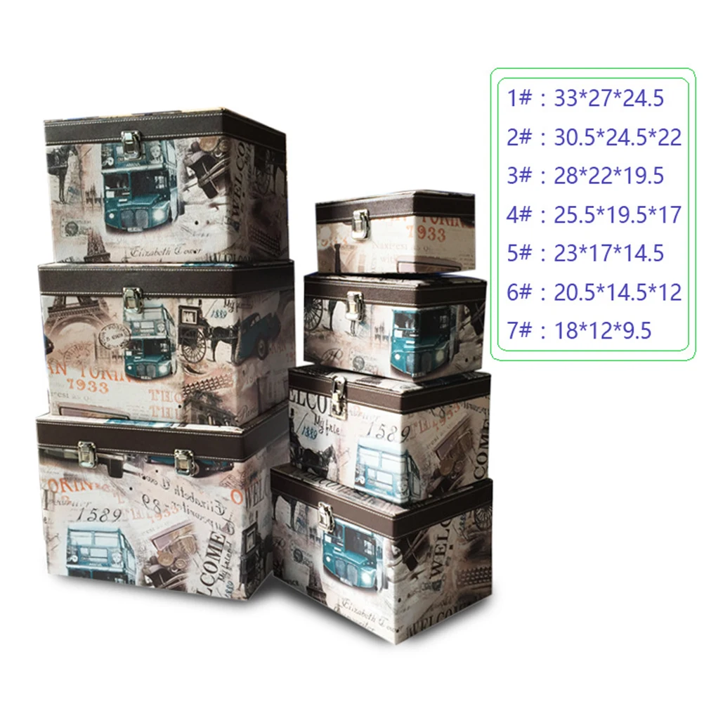 3pcs Decorative Ornamental Storage Box Case Keepsake Gift Storage