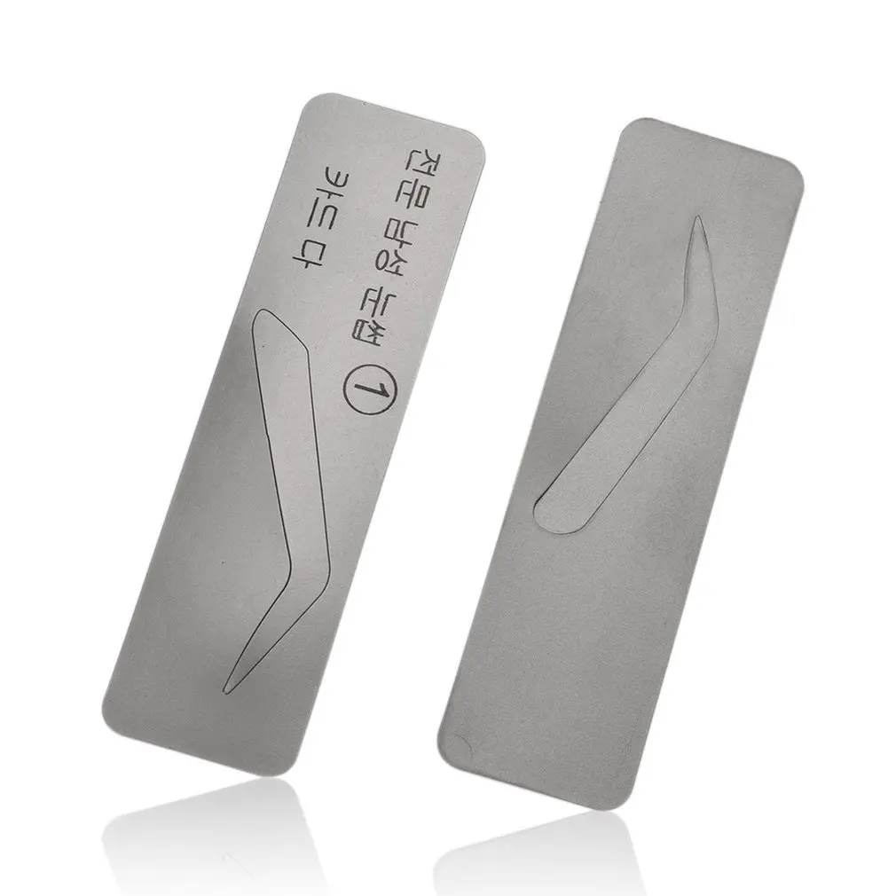 

5Pcs Eyebrow Template Stencils Brow Grooming Card Trimming Shaping Beauty Tool Newhand Drawing Guide
