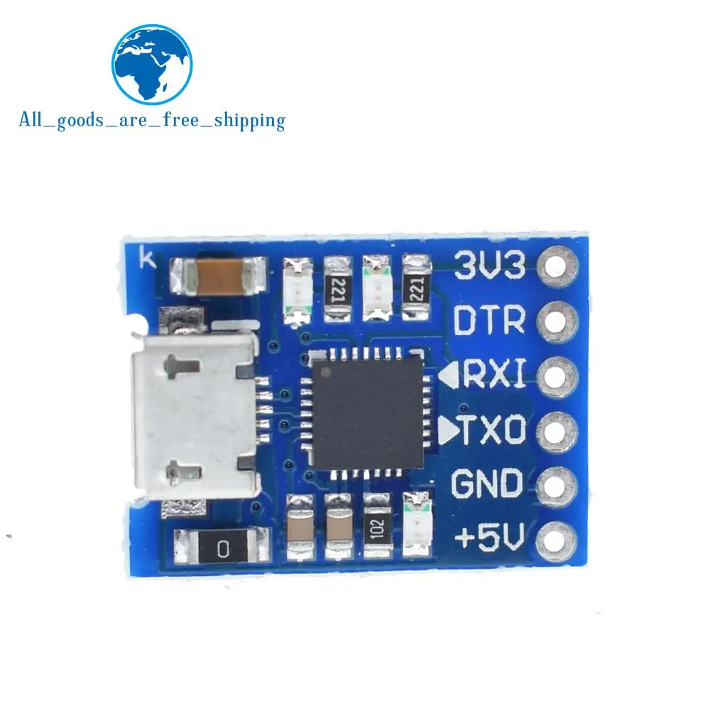 2PCS CP2102 MICRO USB To UART TTL Module 6Pin Serial Converter STC Replace FT232