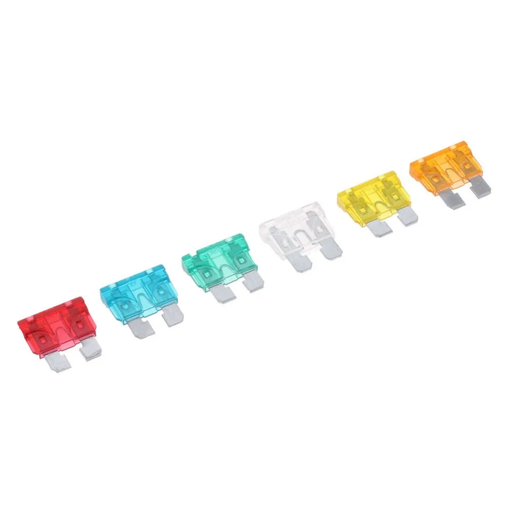 Profile Medium Size Blade Type Car Fuse Assortment 2.5/3/5/7.5/10/15/20/25/30/35A Fuse Set Auto Car Truck 60Pcs