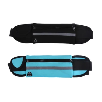 

2pcs Waist Bag City Jogging Bags Outdoors Waterproof Waist Pack Sports Bag for Jogging Walking Riding Running Hiking