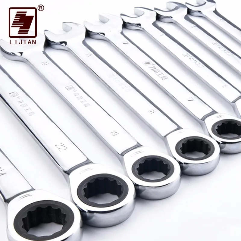

LIJIAN ratchet chave universal car socket wrenches spanner wheel wrench tool set torque hand garage automotive tools mechanics