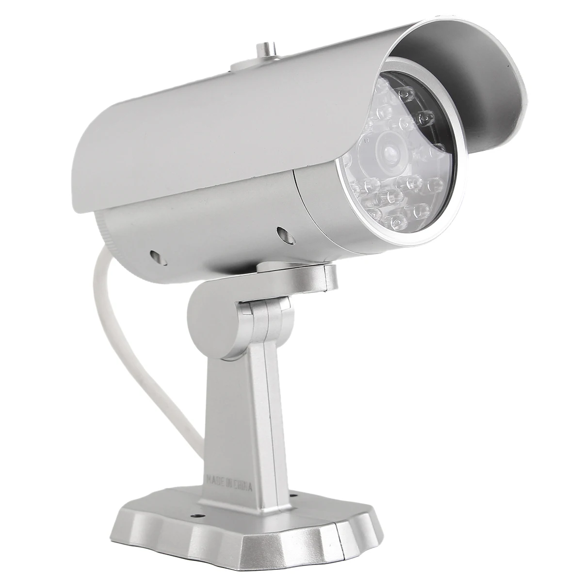 

Emulational Dummy CCTV Outdoor Security Camera with Flashing Red 18 LED Light