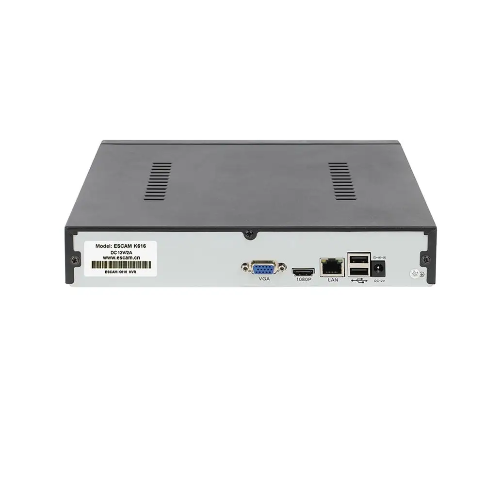 ESCAM K616 16 CH NVR 1080P сетевой видеорегистратор Onvif NVR H.264 DVR HDMI-VGA видео выход Поддержка P2P облачный сервис