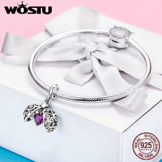 WOSTU 925 Sterling Silver Beads For Jewelry Making Demon Eyes Pendant Bead  Charm Fit Original Bracelet Necklace Gift for Women - AliExpress