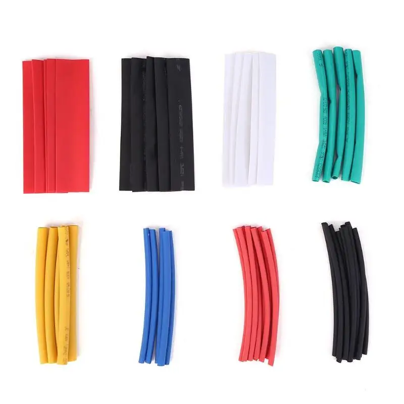 Assorted Polyolefin Insulated Heat Shrink Tubing Kit Cable Sleeves