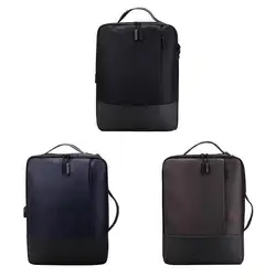 Нейлон Anti-theft рюкзак для ноутбука зарядка через usb Многофункциональный Для женщин Для мужчин сумка