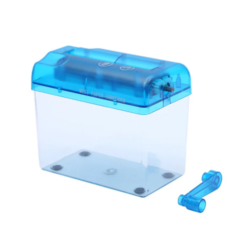 

Mini Desktop Manual Paper Hand Shredder Cutting For Office Home A6 A4 paper Paper File Strip