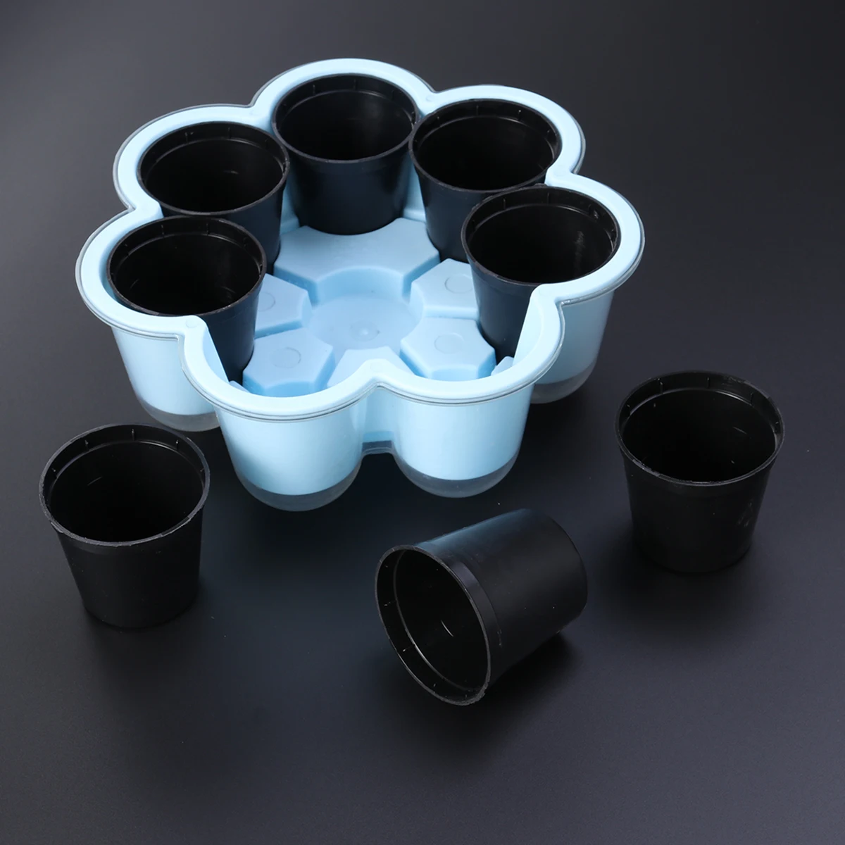 

1 PC Plastic Seedlings Nursery Pots Plant Pots Reusable Lightweight Seedling Pots Seed Starting Pots Container