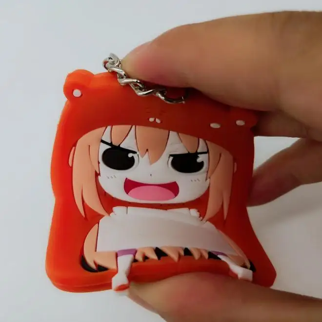 Гимуто! Umaru chan cos двойной пвх брелок японское аниме оранжевый Doma key chian для мужчин и