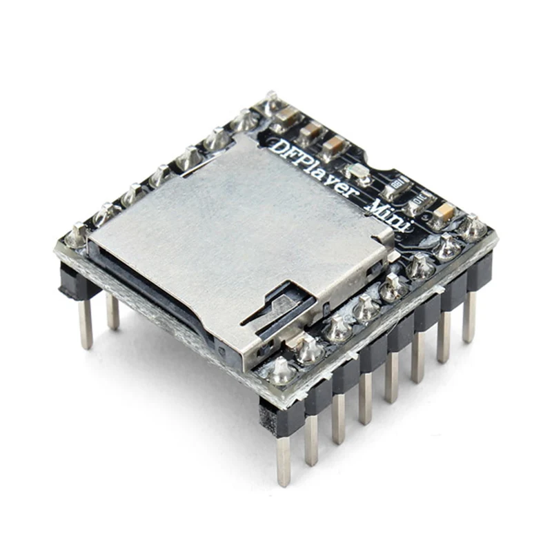Мини mp3 плеер LEORY DFPlayer модуль для Arduino 24 бит DAC выход голосовой поддержка MP3/WAV/WMA TF