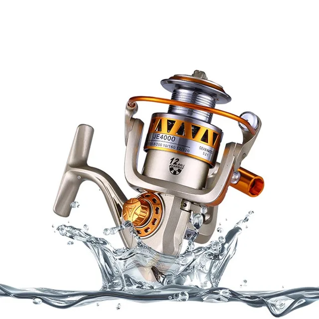 Cheap 12BB Spinning Fishing Reel Right/Left Handle 5.2:1 Pre Loading Spinning Reel baitcasting Reel fishing Reel pesca Cheap 12BB Spinning Fishing Reel Right/Left Handle 5.2:1 Pre Loading Spinning Reel baitcasting Reel fishing Reel pesca