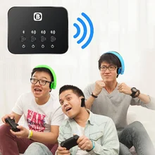 Bw-107 Bluetooth 4,0 стерео аудио передатчик сплиттер адаптер музыкальный приемник функция устройства обмена для мобильного телефона для ушей