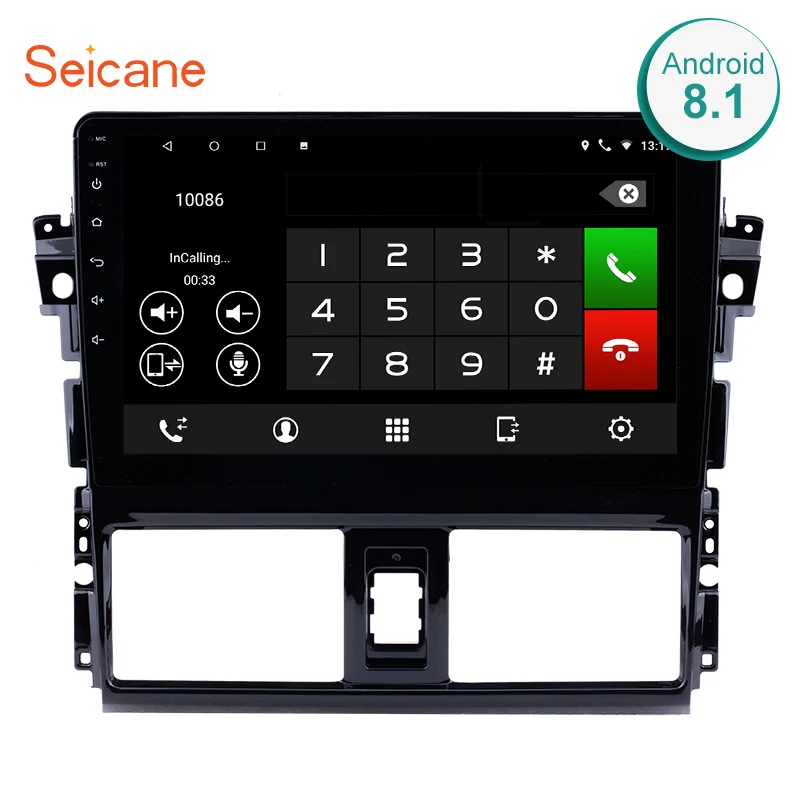 Seicane автомобильный 2Din Navi Android 9 0 HD 10 1 &quotgps Авто Радио сенсорный WiFi мультимедийный
