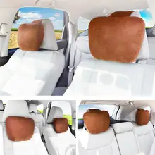 Универсальный подголовник для автомобильного сидения, подушка, ультра мягкая подушка на заднее сиденье автомобиля, подушка для шеи, подушка для поломки, наволочка, автомобильные сиденья, аксессуары