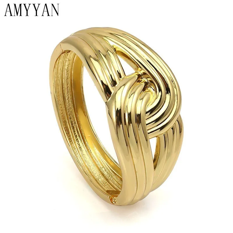 

Girls Woman Simple Pop Bracelet Bangle Gold Silver Cross Hollow Design Ladies Jewelry Gift Amazon Spring Control Opening