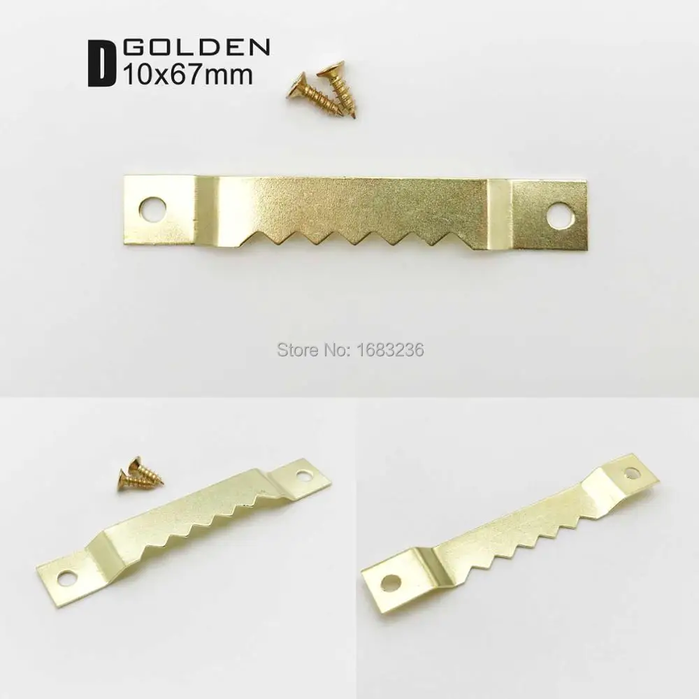 100 шт. настенные крючки для картины с винтом 3 цвета|hanger plate|hanger accessorieshanger material |