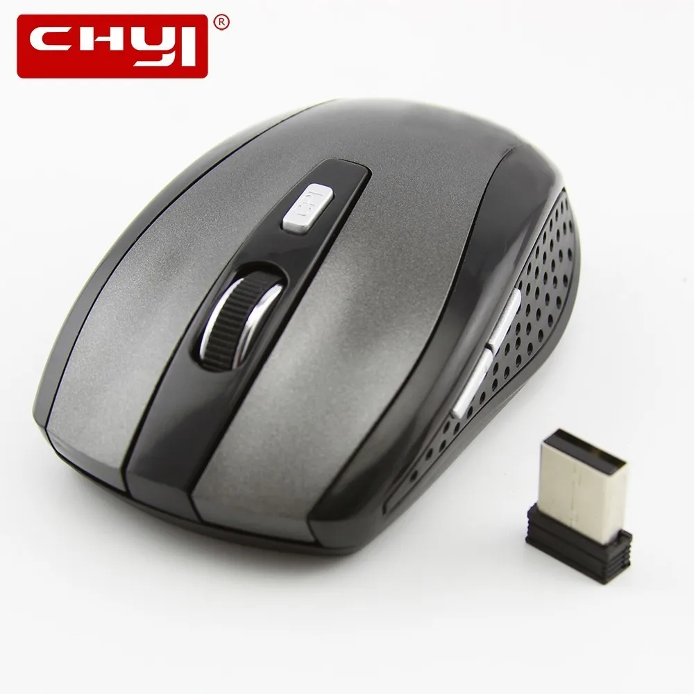 CHYI Беспроводная мини-мышь оптическая компьютерная игровая Mause г 2,4-1200-1600 dpi 5 кнопок 1000G Мыши с USB для ПК ноутбук