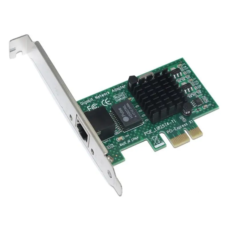 

ALLOYSEED SSU 82574 1000Mbps Ethernet Network Card PCI-E RJ45 LAN Adapter for Desktop