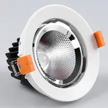 40 Вт 50 Вт Светодиодный светильник встраиваемый потолочный светильник 360 градусов вращение светодиодный потолочный светильник Точечный светильник AC85-265V