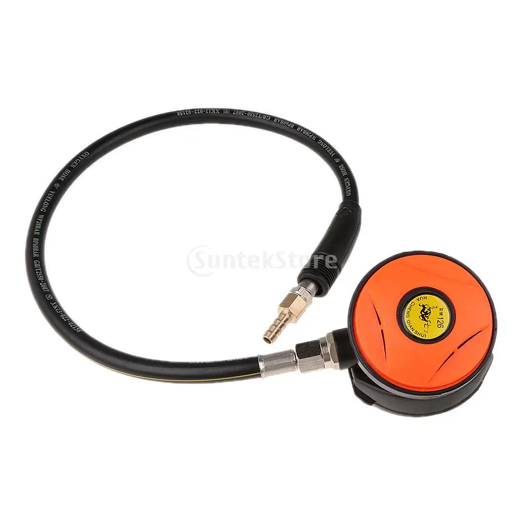 

Orange Explorer Scuba Diving Dive 2nd Stage Regulator Octopus Hookah Snorkeling Secondary Regulator Water Sports Safety Gear