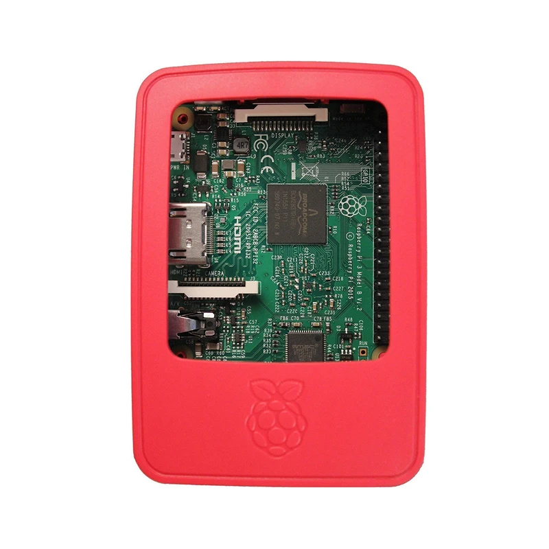 Aokin для Raspberry Pi 3 корпус официальный корпус абс для Raspberry Pi 2 Корпус из Raspberry Pi основание+ радиатор