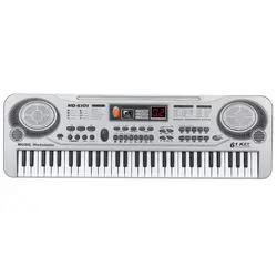 Лидер продаж-61-ключ клавиатура фортепиано Led клавишный инструмент 21 дюйма музыкального образования двухрядные электронное пианино Дети