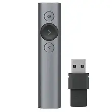 Logitech Bluetooth 30 м Диапазон Spotlight Презентация дистанционное управление Advanced Digital подсветка беспроводной ведущий ручка сланец