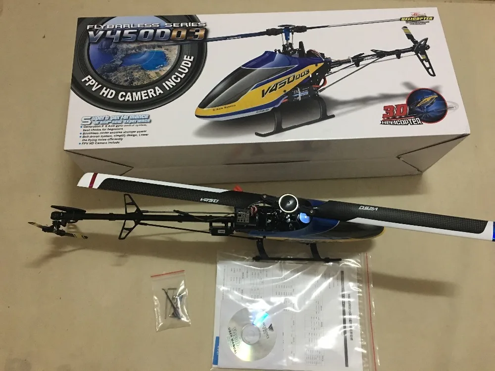Walkera V450D03 6CH 3D 6 Axis гироскоп безостовый вертолет на дистанционном управленим