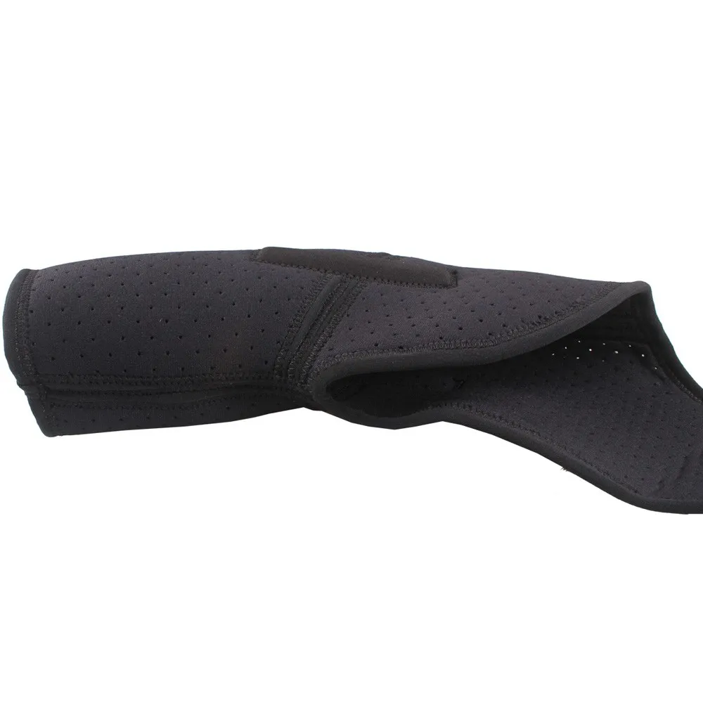 SX640 черный спортивный Магнитный двойной наплечный бандаж поддержка ремень пояс с запахом