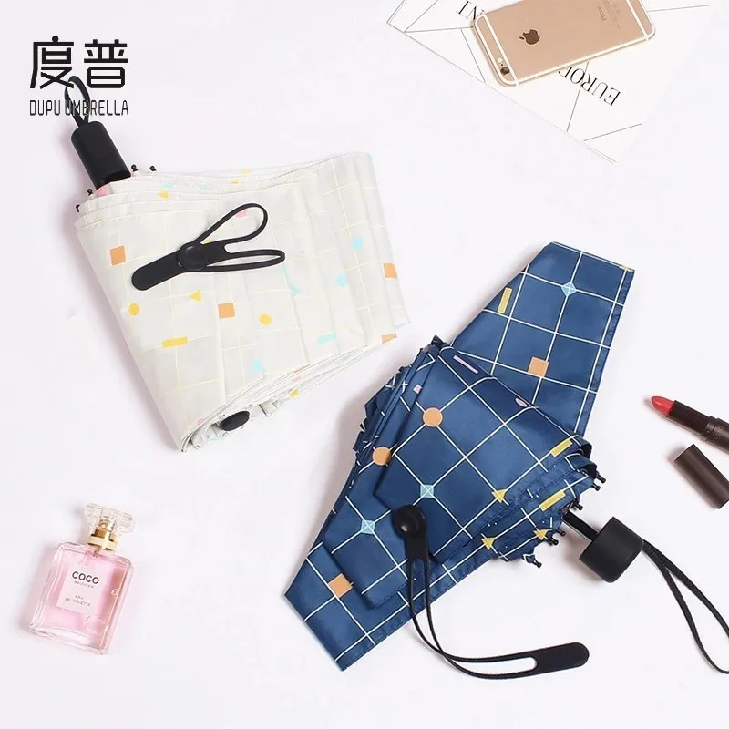 Du Pu Small Fresh Sunny Umbrella Korea Originality Personality Sunshade Defence Ultraviolet Rays Lovely Woman | Дом и сад