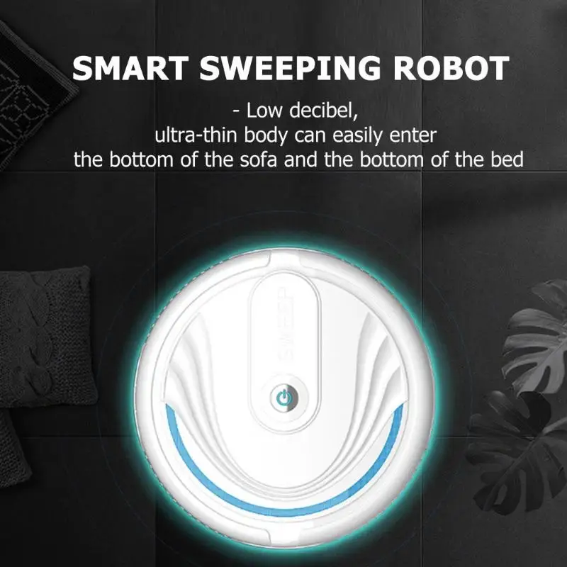 Smart Upgraded Rechargeable Floor Sweeping Robot Dust Catcher Intelligent Auto-Induction Floor Sweeping Robot Vacuum Cleaner