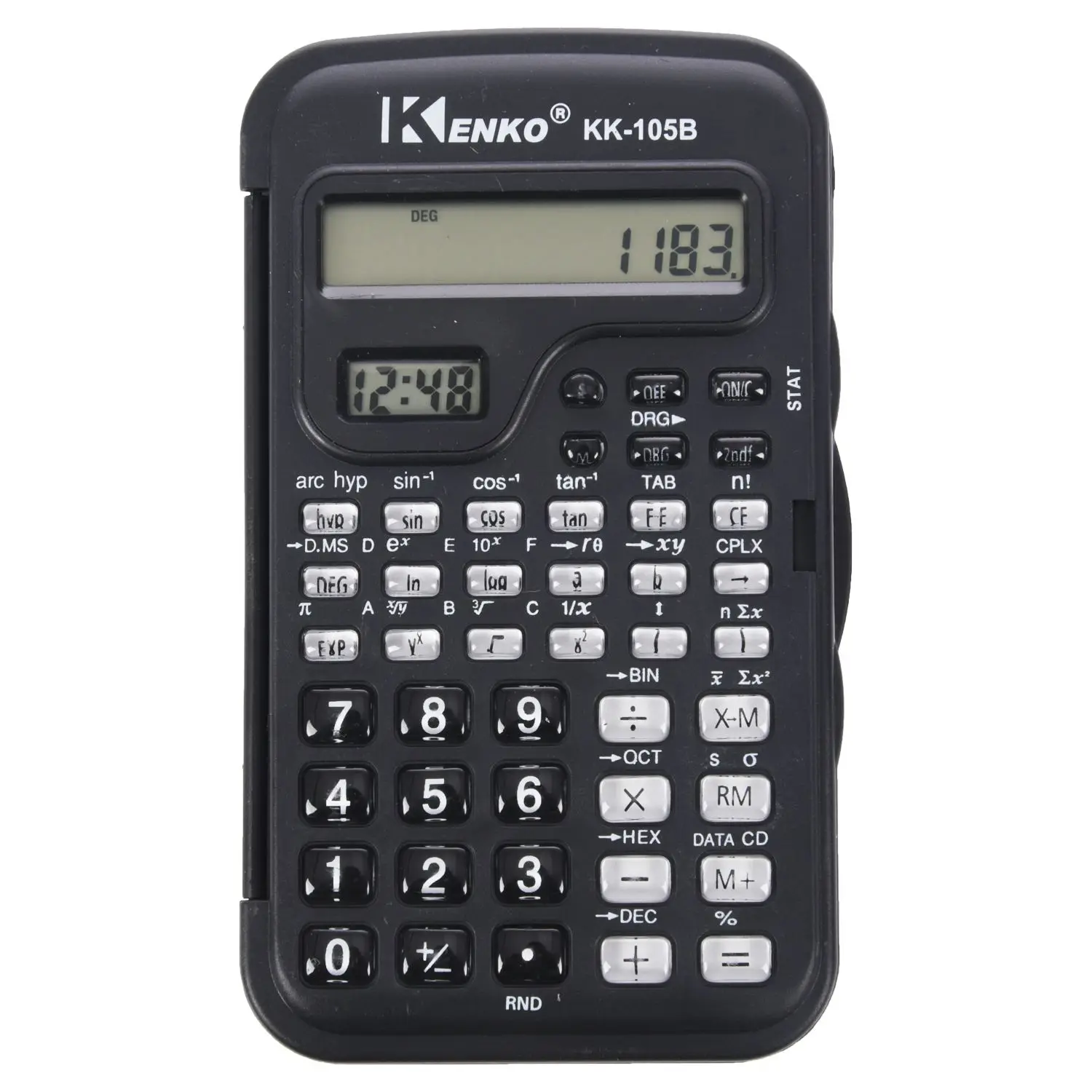 

KENKO Student Electronic 10 Digits Scientific Calculator Calculator with Clock