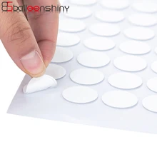 BalleenShiny акрил 70 шт. Двухсторонняя клейкая пленка Круглый прозрачный бесследный водостойкий Малый пленка паста бытовые принадлежности