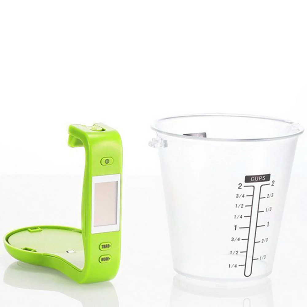 

Household Digital Measuring Cup Scales Electronic Kitchen Tool Scale with LCD Display Monitor Tempreture Measurement Cups