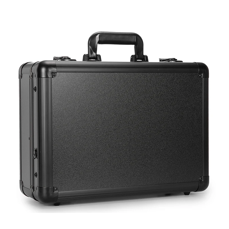 Makeup Train Case, Pro Aluminum Cosmetic Organizer Box Bag With LED & Mirror, Large Capacity Beauty Artist Cosmetic Tools Storag
