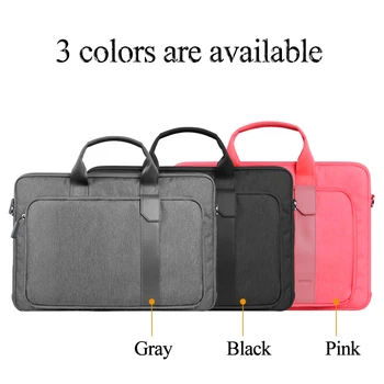 

WIWU Water-resistance Notebook Bag for MacBook Pro 16 A2141 2019 Computer Bag Fashion Nylon Laptop Bag for Macbook Pro 15 Bag