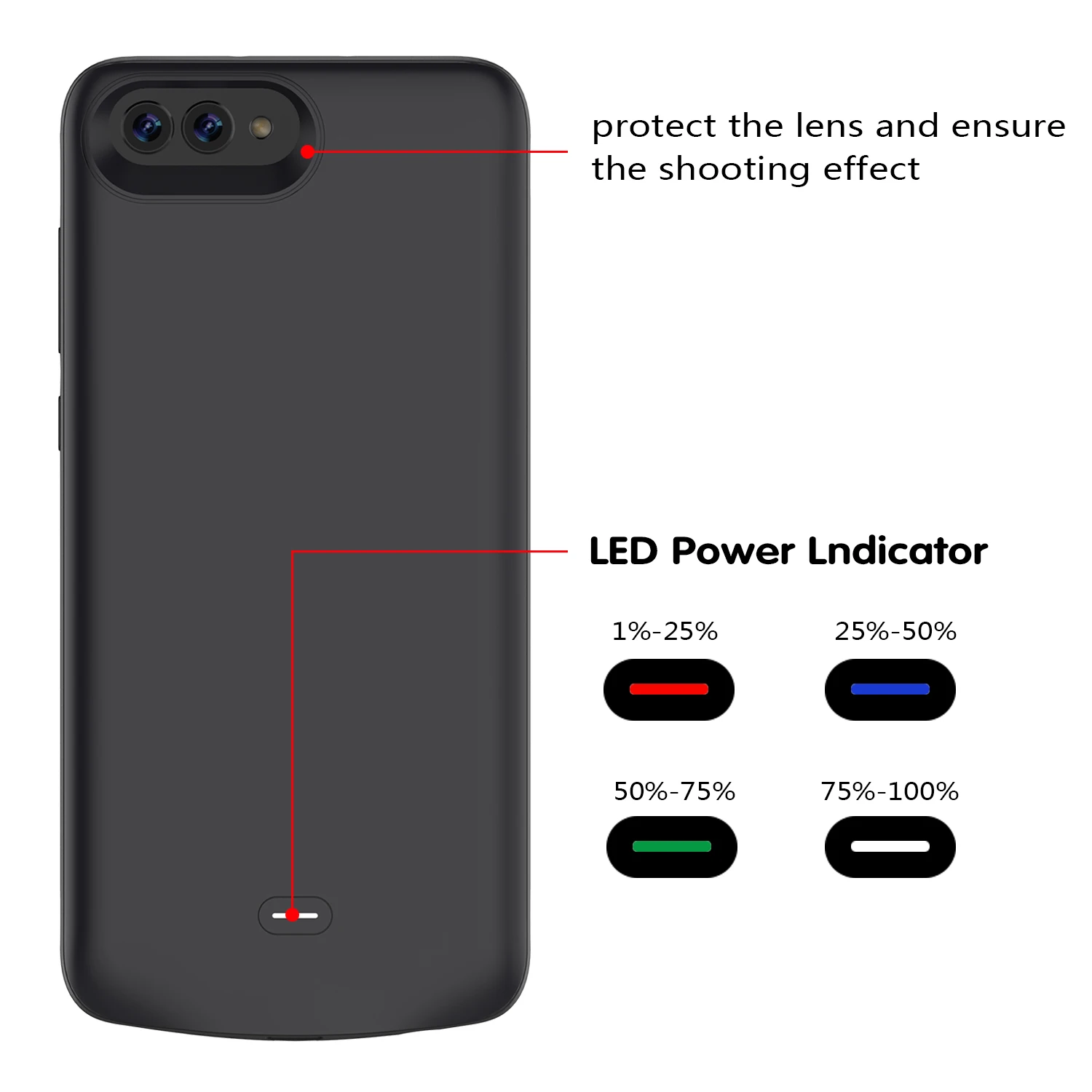 

3700mAh Power Bank Battery Charger Case For Huawei Honor V10 case External Backup Charger Case For Huawei Honor V10 phone Cover