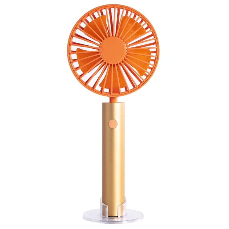 

New Hot Usb 5V Simple Home Appliances Aluminum Handheld Fan Portable For Outdoor